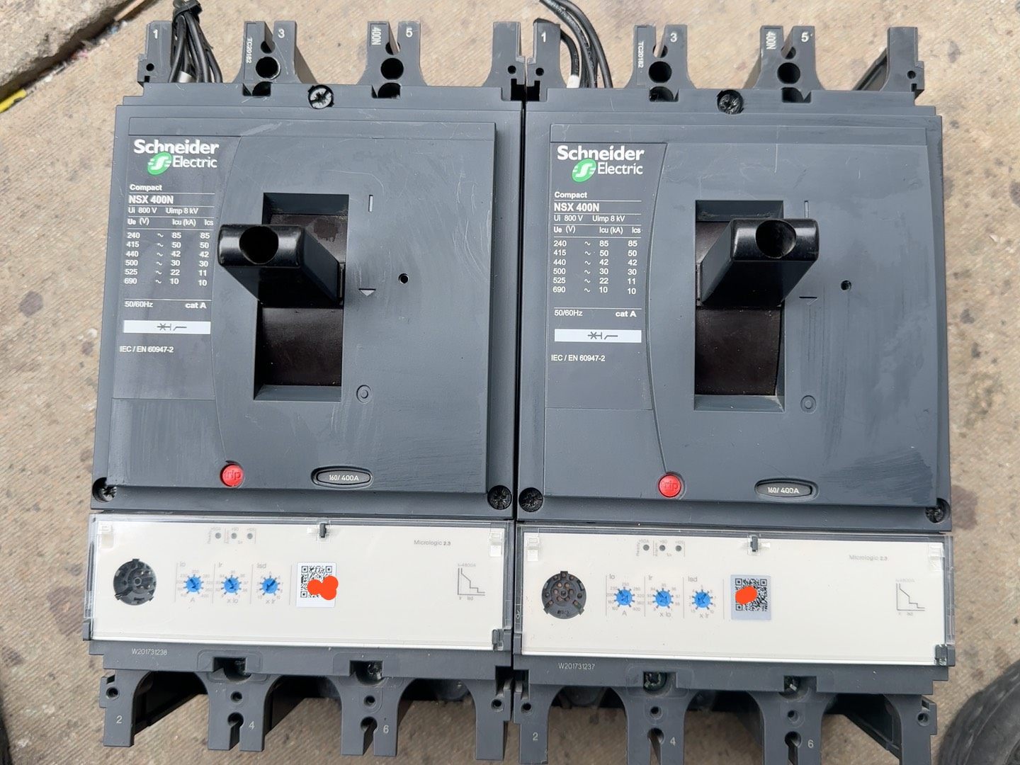 施耐德塑壳断路器NSX400N 3P 400A