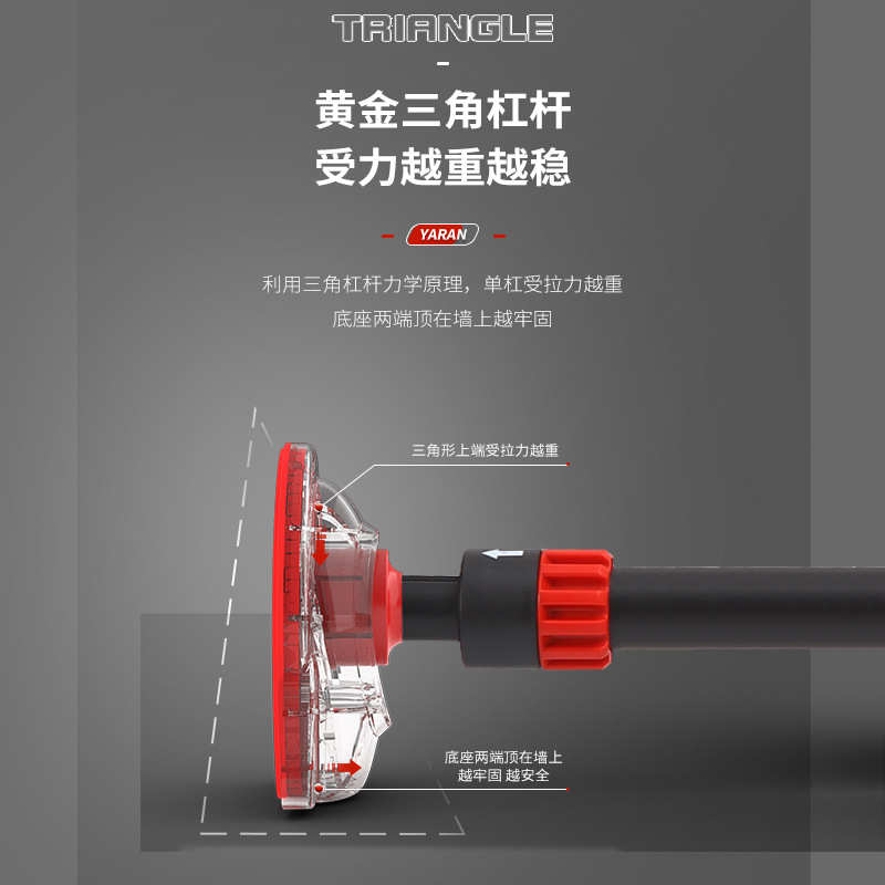 厂家直供免打孔门上单杠家用健身器材引体向上器门框墙体单杠