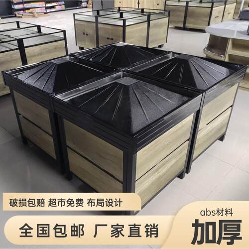 超市水果堆头假底塑料展示架斜面托盘附件生鲜蔬菜货架陈列道具垫