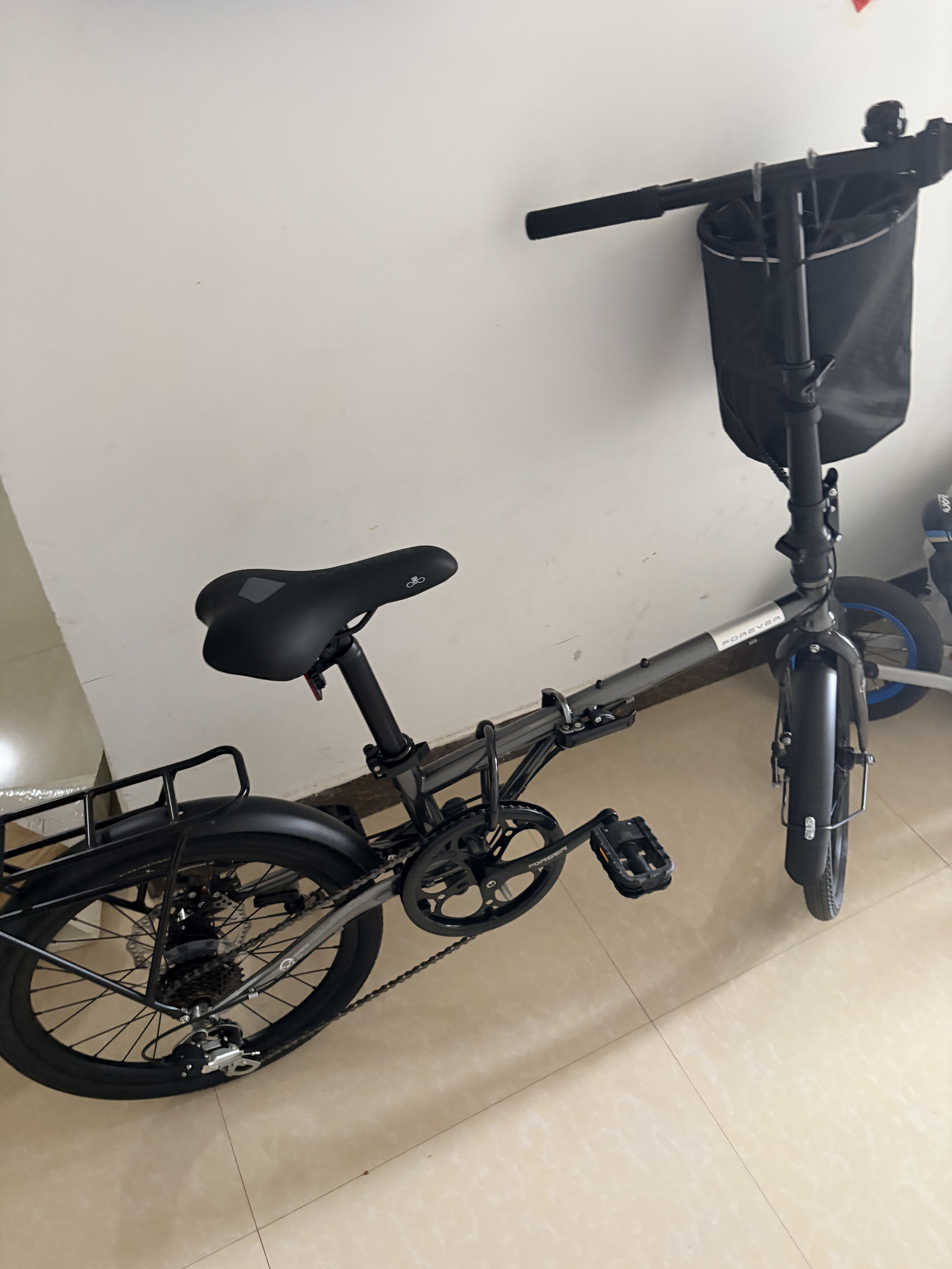 Складной велосипед Forever 16/20 дюймов, Shimano 7 скоростей, дисковые тормоза, городской photo review