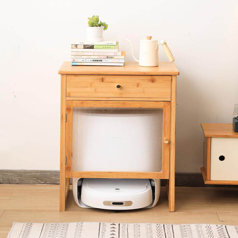 拖地机器人上置物架基站柜云鲸石头扫地机收纳柜电视边柜沙发边几