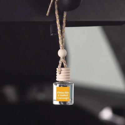 Car Perfume Pendant Air Freshener Hanging Perfume Empty Bott