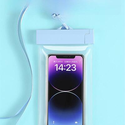Waterproof phone case can touch screen underwater shooting
