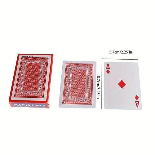 Playing Cards, Poker Size Standard Index, Cards For Blackjac