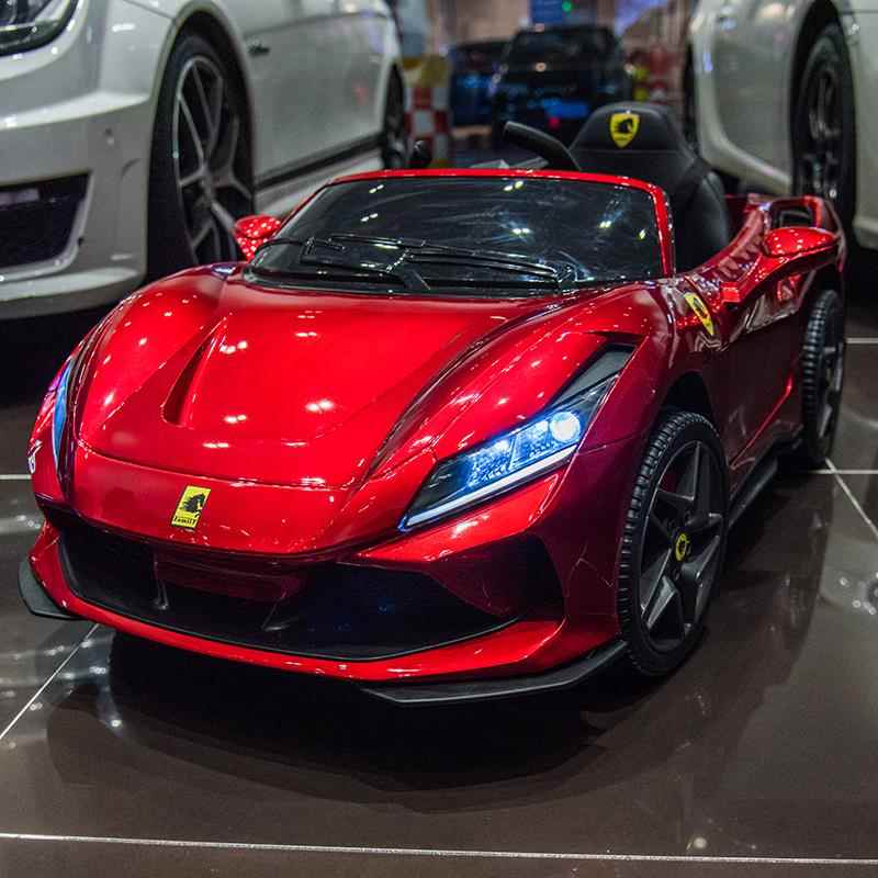 高档童摇车儿电动车可坐人摆宝宝四轮跑车汽宝宝玩具车带遥控四驱