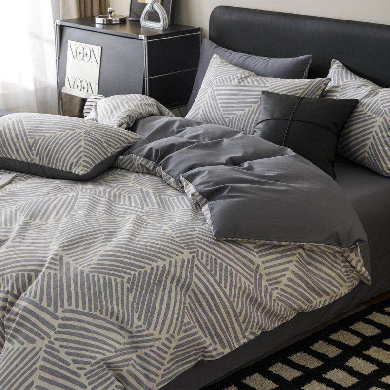 被子七八件套床单被套被芯枕头全套床上用品男宿舍单人被褥六