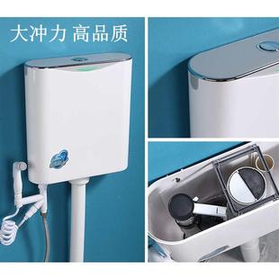 防变形ABS材质加厚蹲便器水箱大冲力蹲厕冲水箱节水静音套装 新款