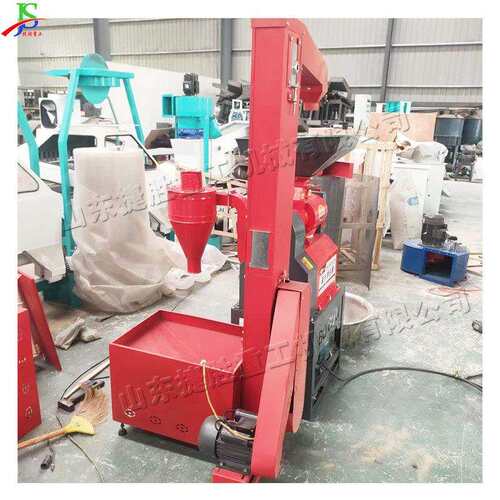 小型五谷杂粮碾米机 玉米小麦砂轮脱皮碾米机 A corn rice mill