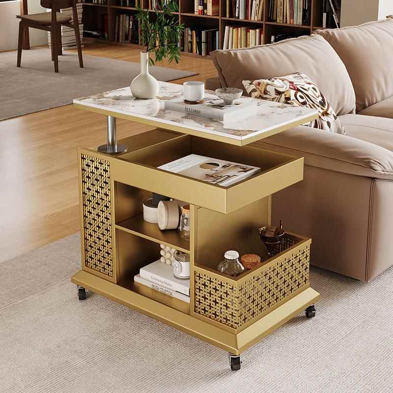 极HPH风可移动巴士茶几家用小型厅沙简发边几升降边柜古风客小户