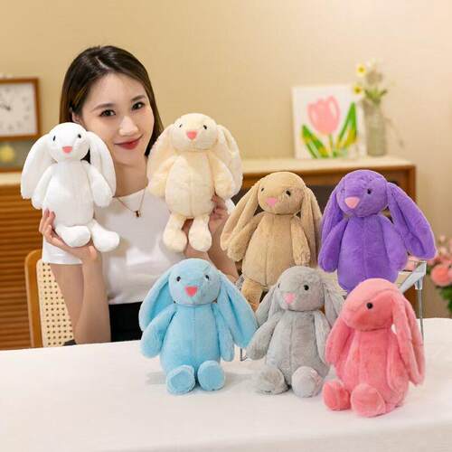 Kawaii Soft Plush Toys Baby Toy Long Eared Bunny For Girl Ki