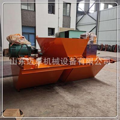 U型混凝土水渠成型机 自走式马路边沟滑膜机 自走式水渠衬砌机