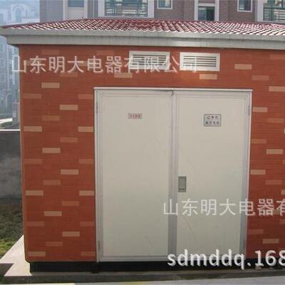 YBW-200KVA欧式箱式变压器组合式箱式变电站厂家室外景观式
