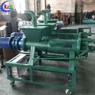 鸡粪脱水烘干处理机 畜禽粪便清理机 牲畜粪便烘干机处理机设备