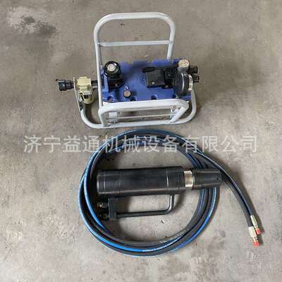 矿用锚索张拉机具MQ18气动MS15手动电动22退锚器千斤顶锚杆拉力计