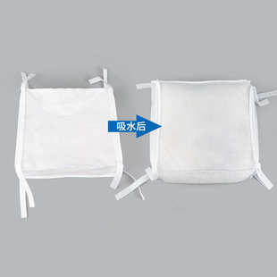 批发防洪袋 绑带款无纺布袋吸水膨胀袋 防汛沙袋沙包应急防洪阻水