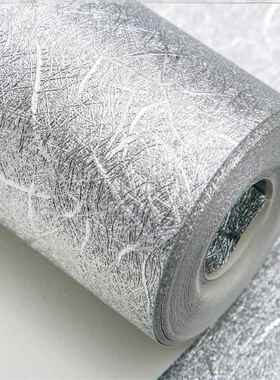 加厚金墙色银色防水KTV高酒吧纸档酒店37014工纯装电视背景墙金箔