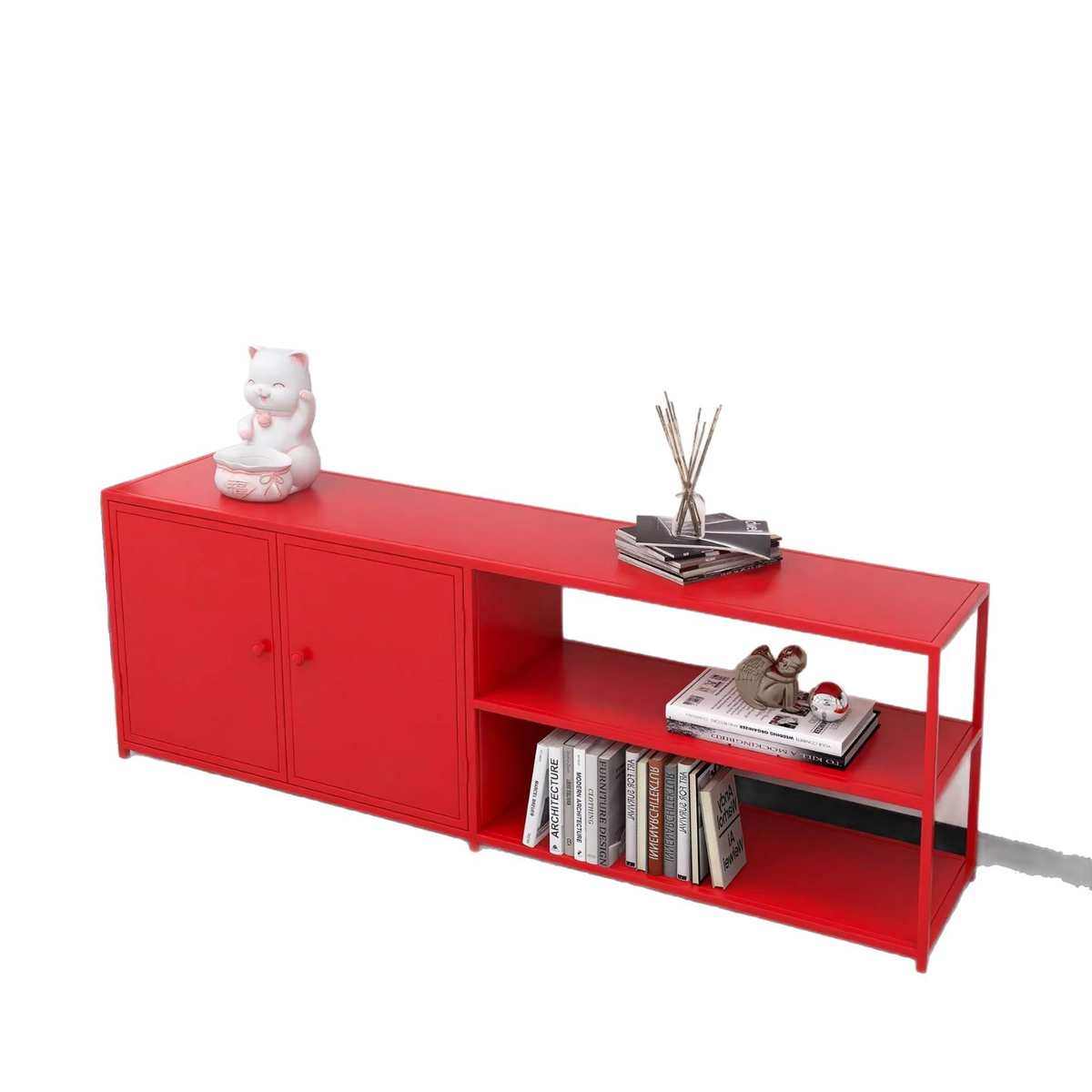 中古风简约落地置物架铁艺收纳书架多巴胺展示北欧客厅电视柜,住宅家具,搁板/置物架/家用陈列架,淘宝优惠券,粉丝福利购,淘宝优惠卷