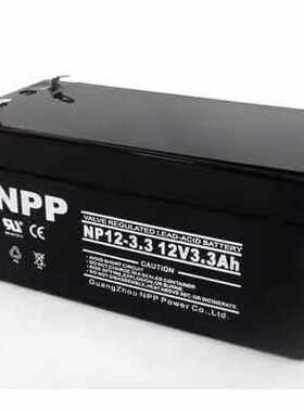 NPP耐普蓄电池NP/NPG12V7A9A12A17A24A33A38A40A65A100A120AH UPS