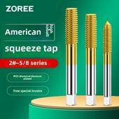 8UNC 含钴镀钛美制挤压丝攻丝锥1