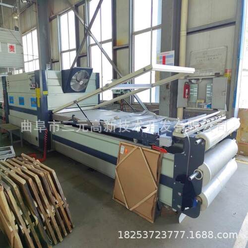TM2480上下加温真空覆膜机百叶铝板热复合超高压吸塑机上门安装