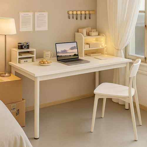 电脑桌台式出租屋卧室学习书桌简易长方形写字桌小户型办公台桌子