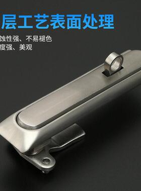 利达MS60不锈钢锌合利达锁具金配电柜门机挂械锁开门关柜锁 门锁8