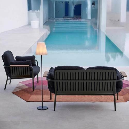 户外藤编沙发室外天别墅酒850合店庭院花园阳台家防水防晒露茶几