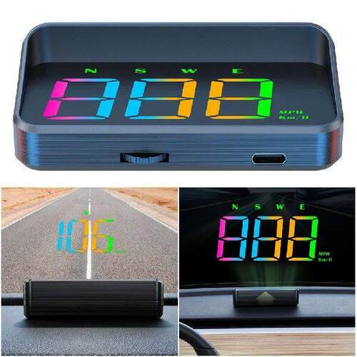 Car HUD Head Up Display Plug & Play Windshield Projection
