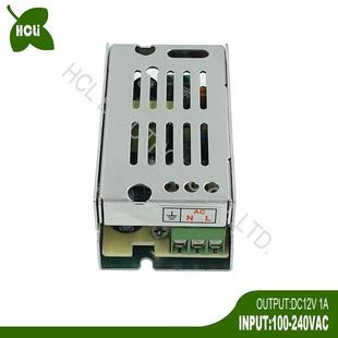 DC12V稳压电源 高精度可调 开关电源 12V 1A直流稳压器