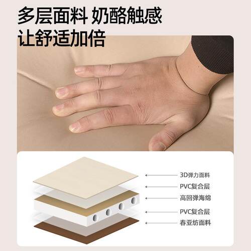 网红爆款单防人D自动充气垫奶酪户垫外帐床篷垫海绵垫露营YF-012