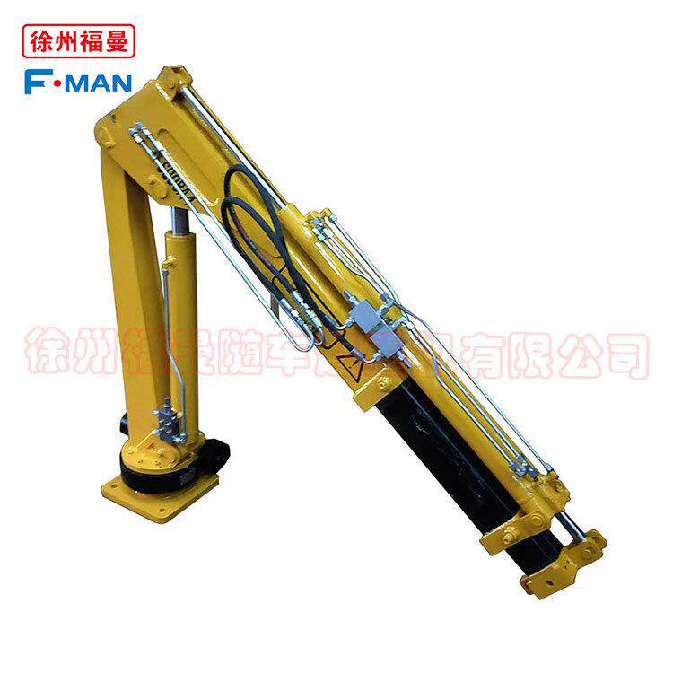 福曼吊机小型液压吊运机1吨微型车载折叠吊图片多功能小吊机