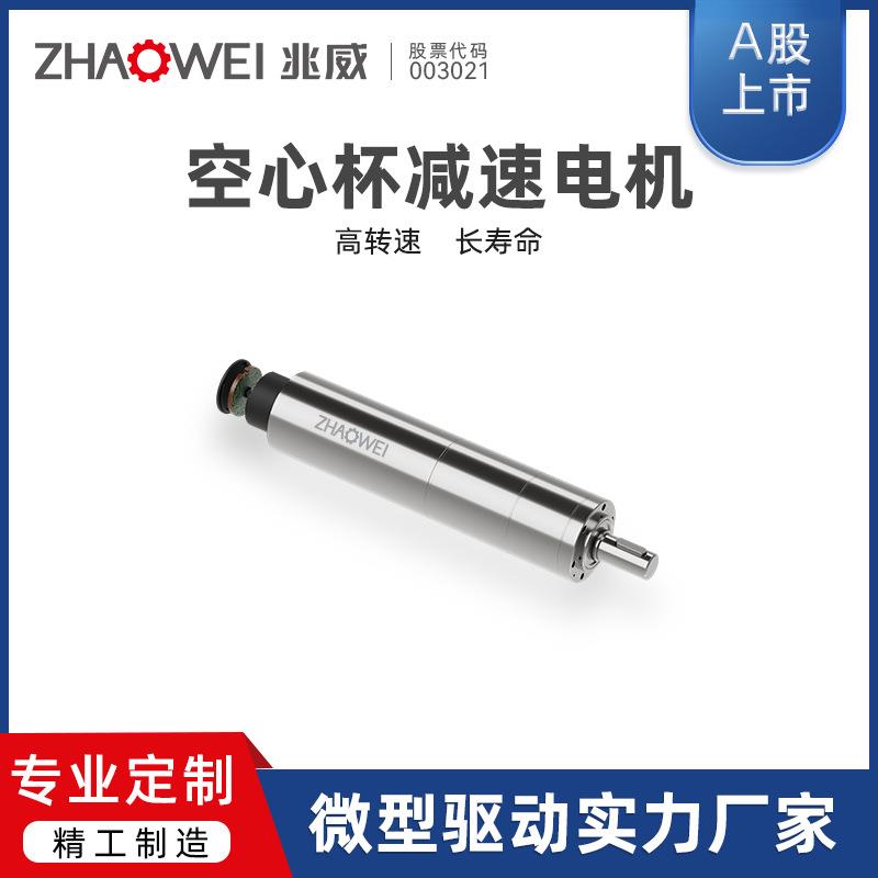 32mm高精度有刷电机四级行星齿轮箱大扭矩零背隙水光针空心杯电机