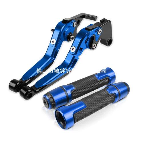 适用马G310R2017-2026改装刹车牛角手柄拉杆手刹把+手把套套装