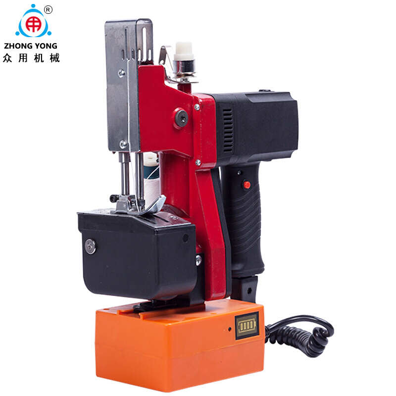 众用9-3充电型手提电动缝包机无线打包机编织米袋快递袋封包机