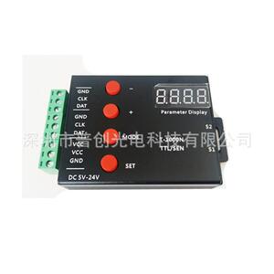 LED灯光控制器家装 楼梯直线跑马人体感应控制器5V12V24V幻彩跑马