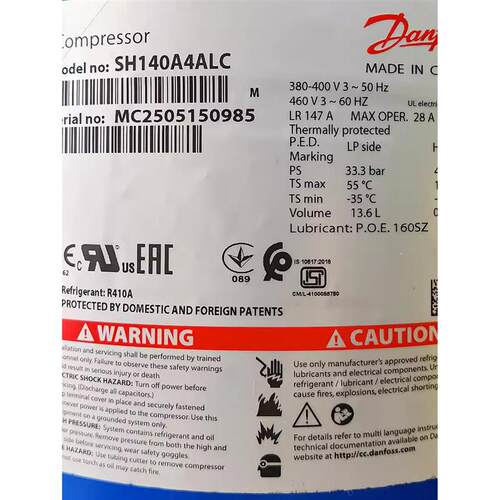 空调制冷压缩机SH120A4ALC/SH140A4ALC/SH161A4ALC/.SH184A4ALC