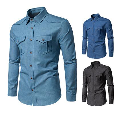 Women's Cowboygirl Blue Chambray Granddaddy Snap Shirt