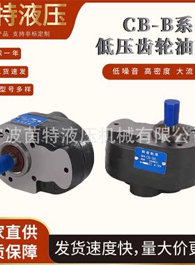 液压齿轮泵CB-B4/B10/B16/B20/B25/锯床抽油泵B32/B40/B50润滑泵
