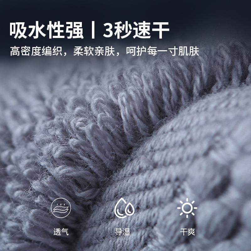 酒店干加厚纯裹棉浴巾女大人家用吸水速大2025新VHI款加巾男