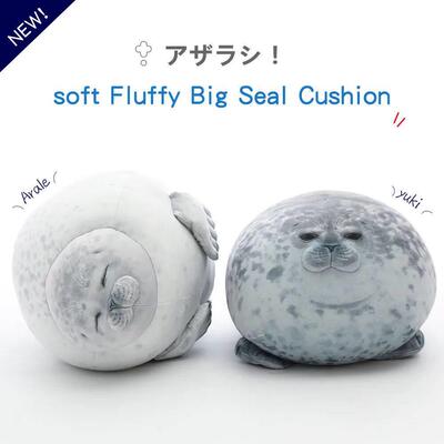 23.7 inch Large Seal Plush Toy Soft Stuffed Sea Lion Toy Chu