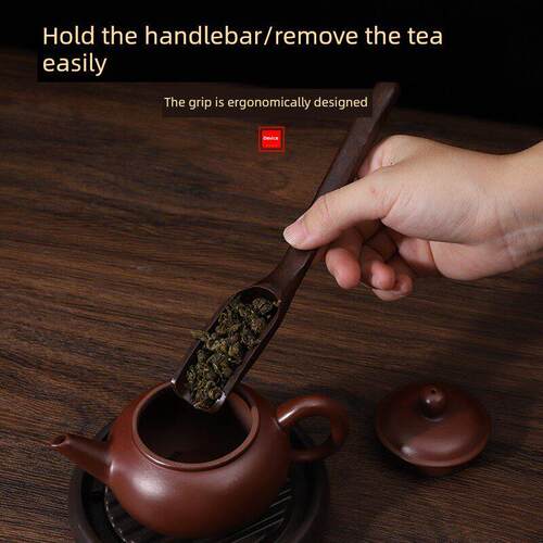 采购产品黑檀木茶夹茶匙茶具配件茶巾茶刀茶匙茶夹茶镊子泡茶工具