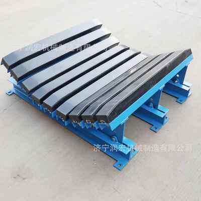 矿用0阻燃带OTZ缓冲床带 高分子复合耐磨缓皮冲条100mm皮机缓冲床