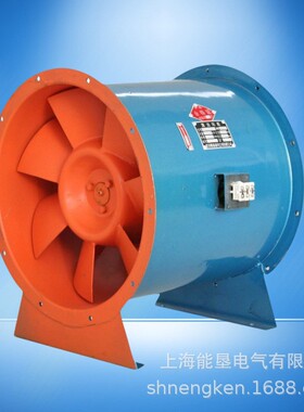 镀锌板混流风机SWF-I4号0.25KW-6地下车库排烟风机混流式通风机