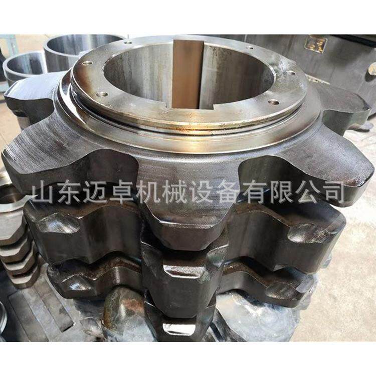 矿用传动链条链轮不锈钢链轮双排链轮传动件机械链轮双排链轮