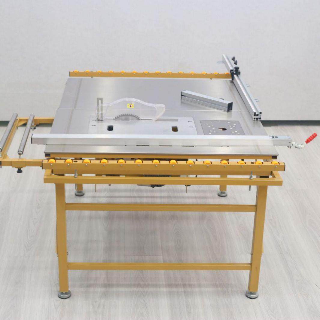 相框精密裁板锯家装小型无尘子母锯木工多功能子母无尘推台锯