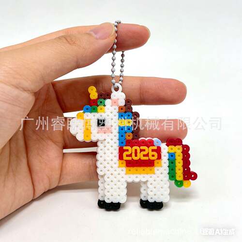 2026年爆款拼豆豆塑料挤出机 PP,EVA,PE Perler Beads熔融豆机器