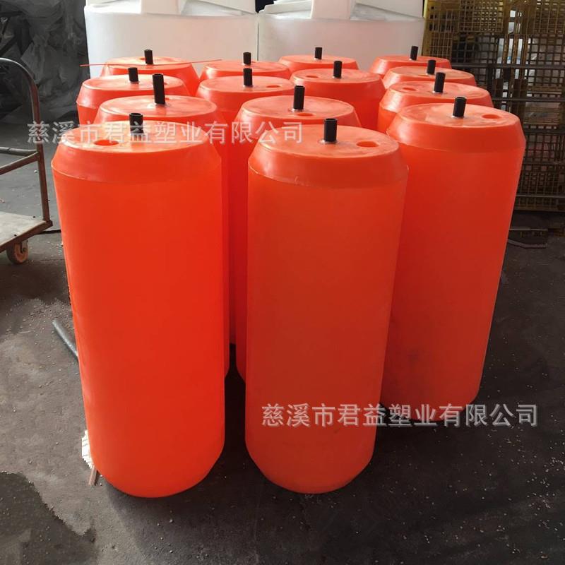 大量400*1000圆形水上拦漂筒整体圆柱形聚乙烯PE塑料挡垃圾