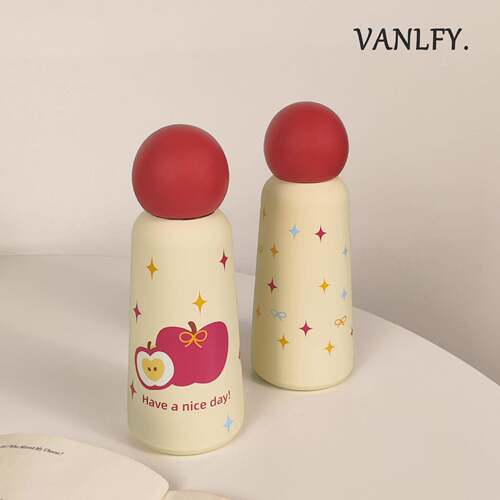 高颜值学生便携随行水杯子不锈钢新款礼品男女生高颜值圆球保温杯