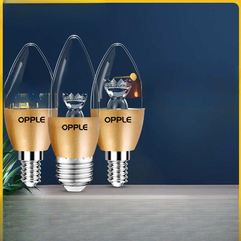 led灯泡E27大小螺口蜡烛尖泡节能灯泡e14球泡超亮单灯光源E