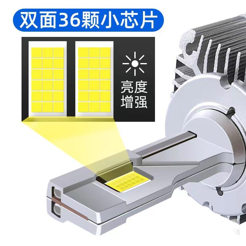 原车直插LEDD系列D1SD2SD3SD4SD5SD8S氙气灯改装LED大灯高亮灯泡